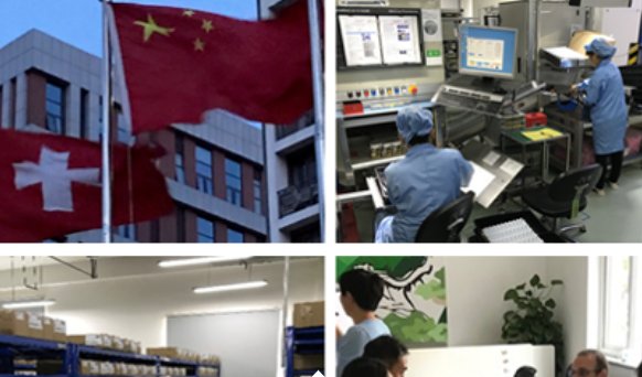 Site de production en Chine