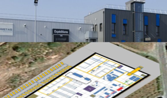 Nouvelle usine et son plan d'implantation