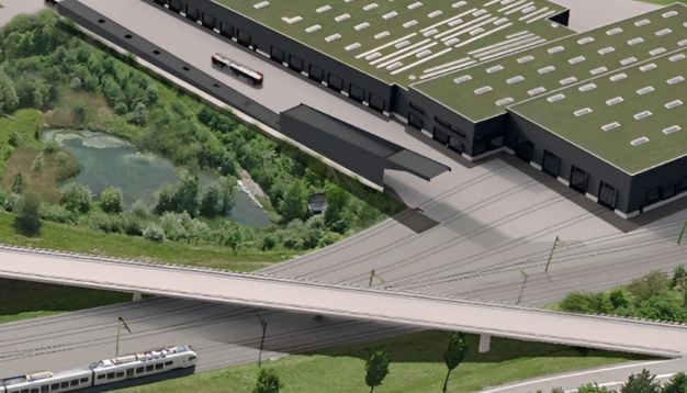 Nouveau dépôt ferroviaire et bus